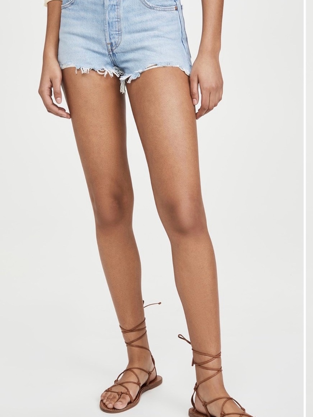 Levi’s 501 Light Wash Denim Shorts